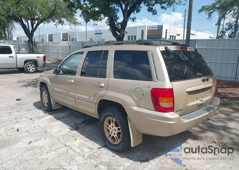 1999 Jeep Grand Cherokee Limited z USA, uszkodzony, nr VIN 1J4GW68S3XC580949